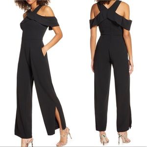 Rachel Roy Jolie Cold Shoulder Jumpsuit